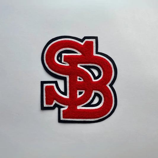 sb intertwined chenille patch